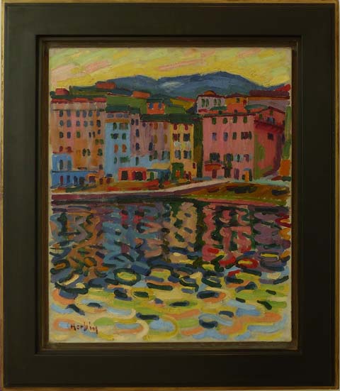 Auguste Herbin - Quai du port de Bastia (1907)