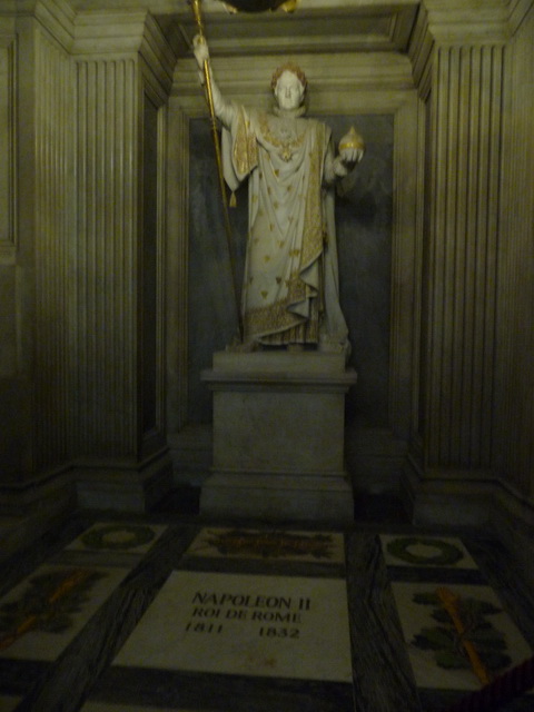 Le tombeau de Napoléon II, Roi de Rome