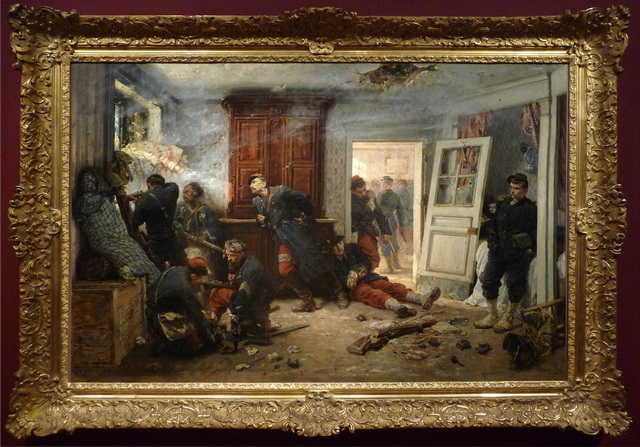 La dernière cartoucheBazeilles (1870)