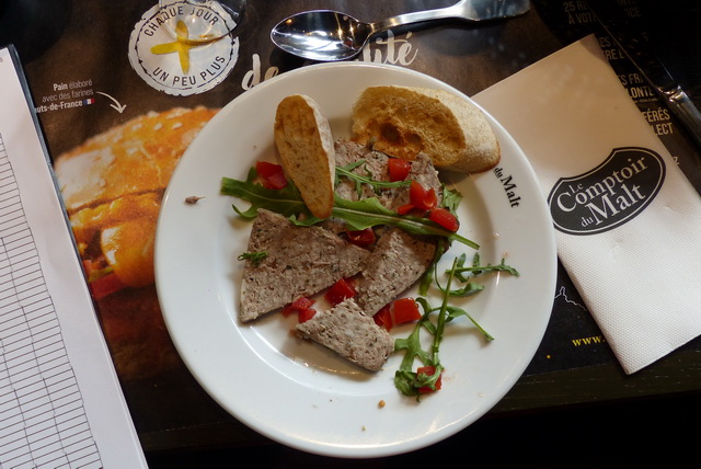 Terrine à la bière