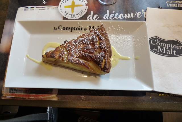 Tarte aux pommes Normande