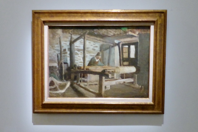 Atelier de tisseur picard, 1895