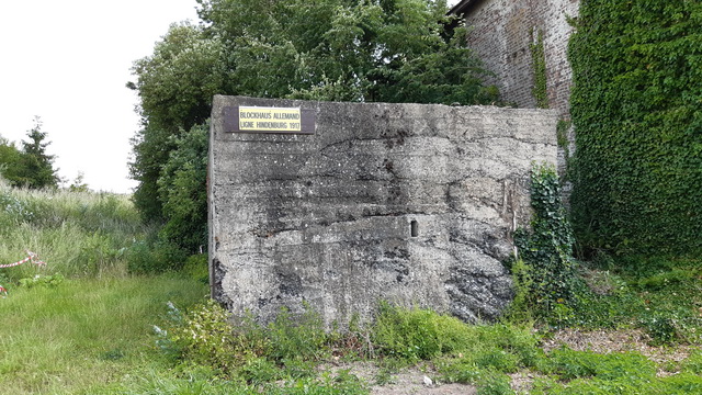 Blockhaus ligne Hindenbourg - 1917