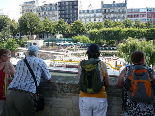 La Seine est tout près.