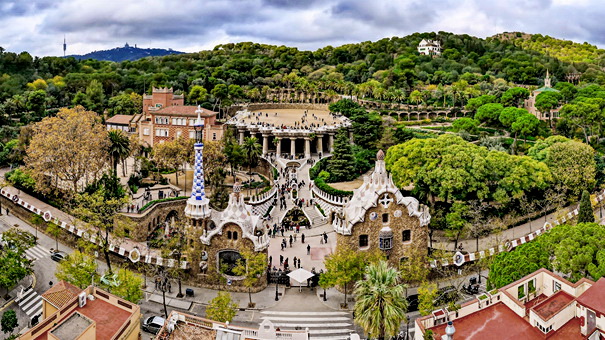 Vue générale du parc