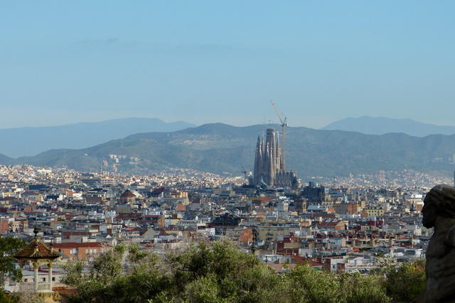 La Sagrada FamiliaMonument le plus haut de la ville