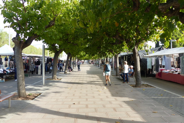 Sur le marché