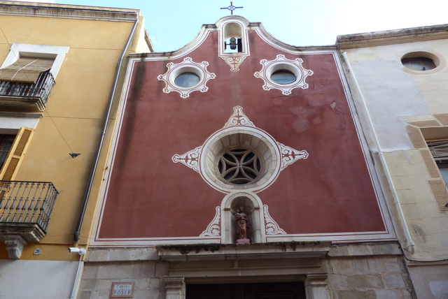 La chapelle de la Rose - La façade