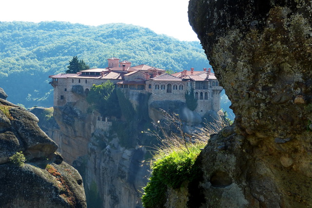 Vue sur le monastère St Varlaam