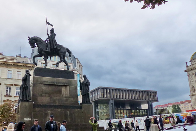 Statue équestre de Saint-Venceslas