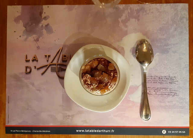 Tiramisu à la crème de marron