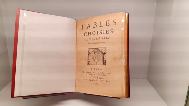 Fables choisiesMises en versAvec prinilège dv Roy